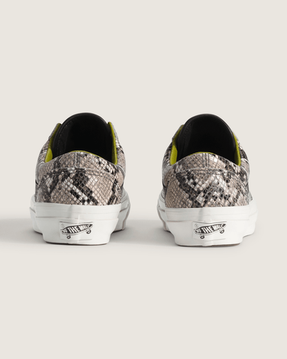 Vans Premium Old Skool 36 Shoe in Python Silver Grey