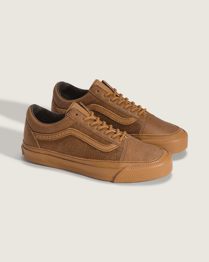Vans Premium Old Skool Shoe in Chipmunk Brown