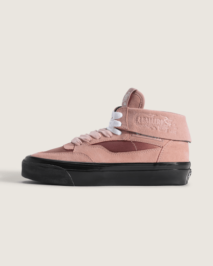 Vans Premium Half Caballero Shoe in Rose Pink / Black