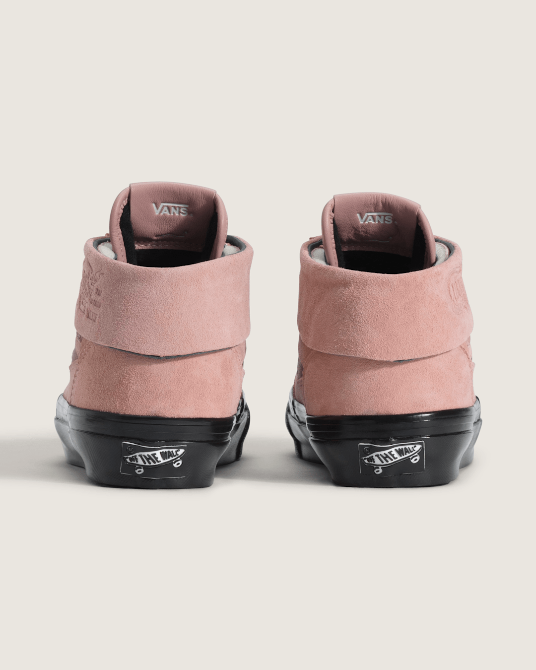 Vans Premium Half Caballero Shoe in Rose Pink / Black