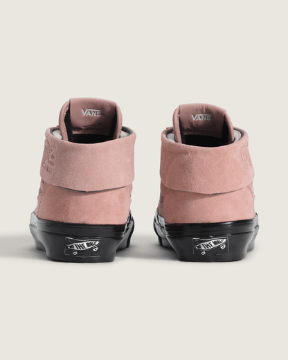 Vans Premium Half Caballero Shoe in Rose Pink / Black