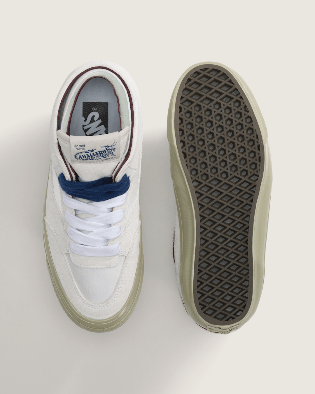 Vans Premium Half Caballero Shoe in True White
