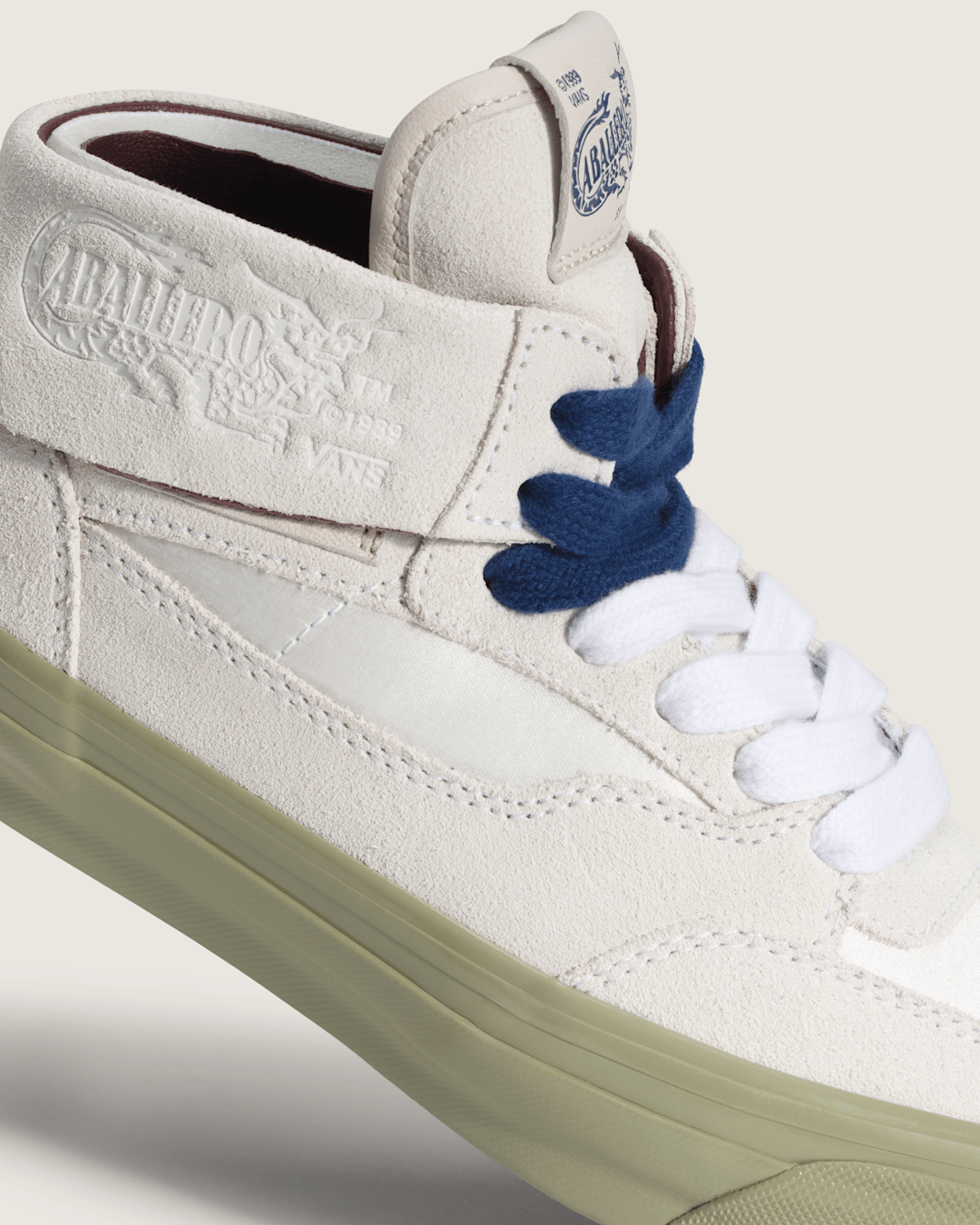 Vans Premium Half Caballero Shoe in True White
