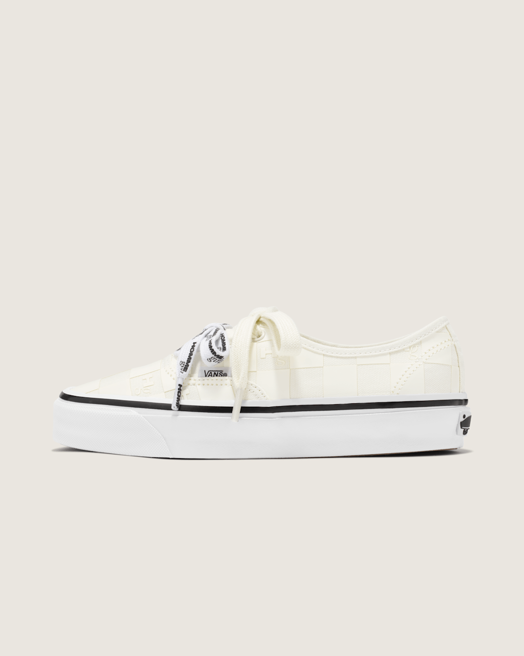Vans OTW by Vans X HommeGirls Authentic 44 in Checkerboard Marshmallow White