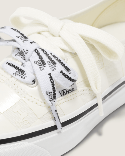 Vans OTW by Vans X HommeGirls Authentic 44 in Checkerboard Marshmallow White