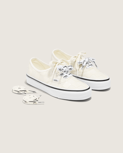 Vans OTW by Vans X HommeGirls Authentic 44 in Checkerboard Marshmallow White
