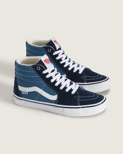 Vans Skate Sk8-Hi Navy/White Skate Shoe