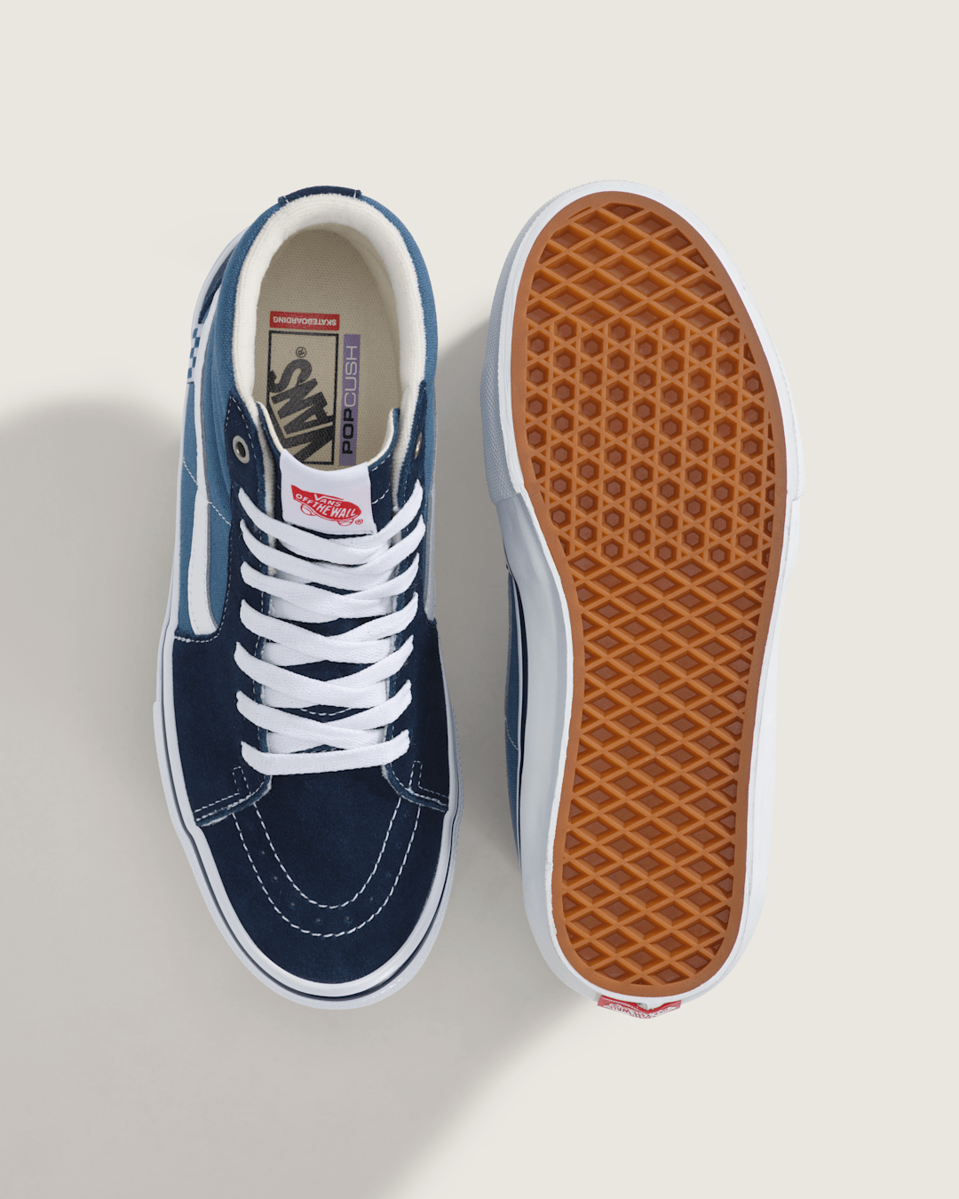 Vans Skate Sk8-Hi Navy/White Skate Shoe