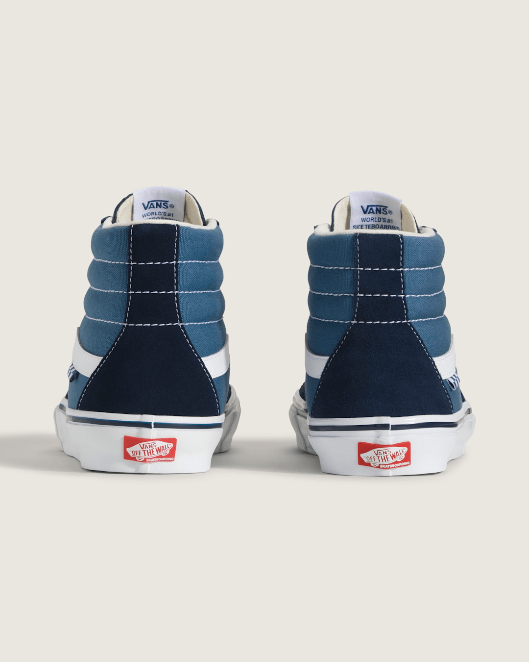 Vans Skate Sk8-Hi Navy/White Skate Shoe