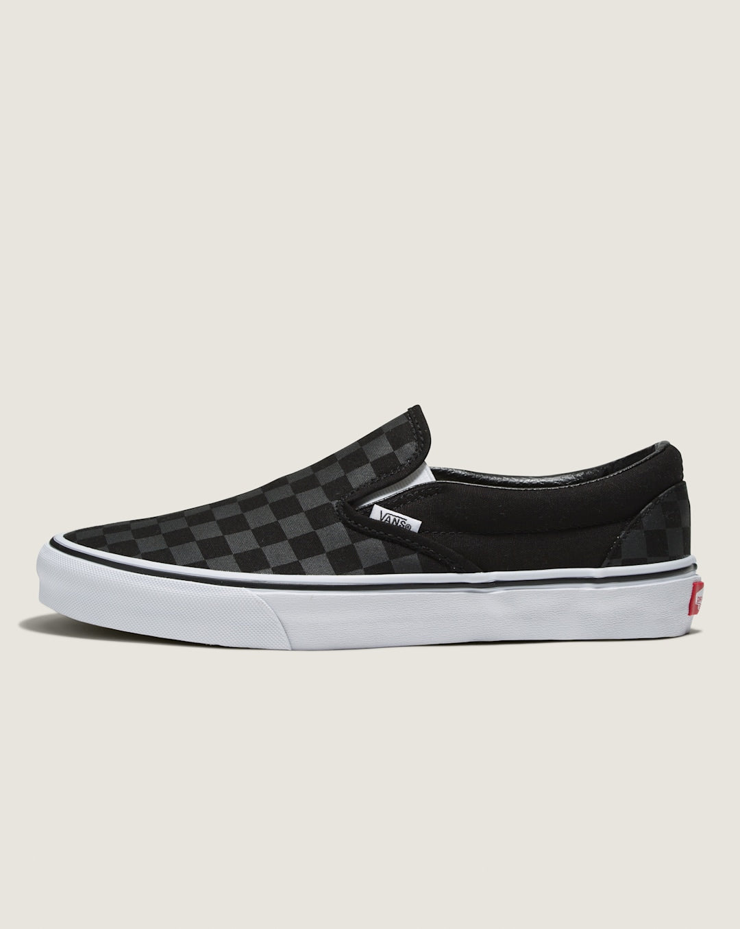 Vans Customs Classic Slip-On Checkerboard Wide Shoe in Customs