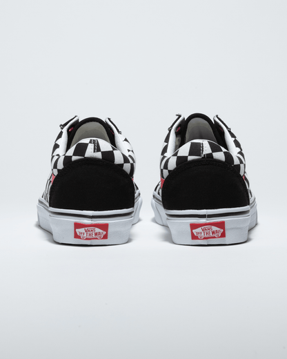 Vans Customs Old Skool Checkerboard Shoe in Customs