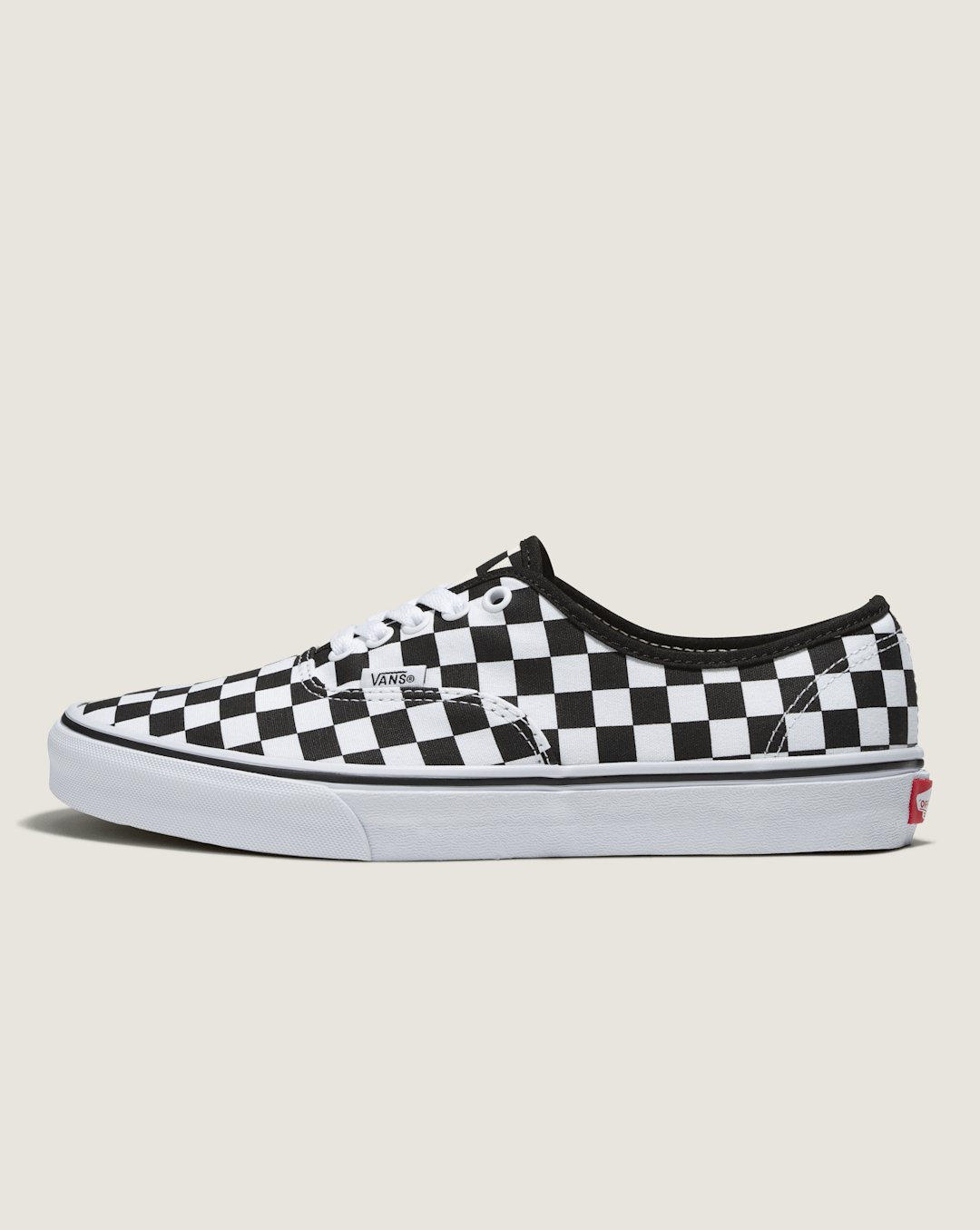 Vans Customs Authentic Checkerboard Wide Shoe in Customs