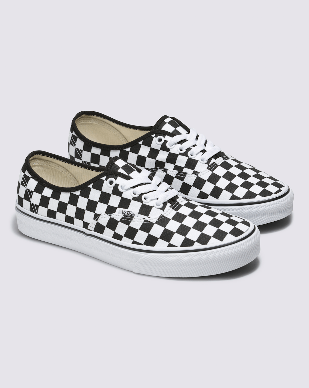 Vans Customs Authentic Checkerboard Wide Shoe in Customs
