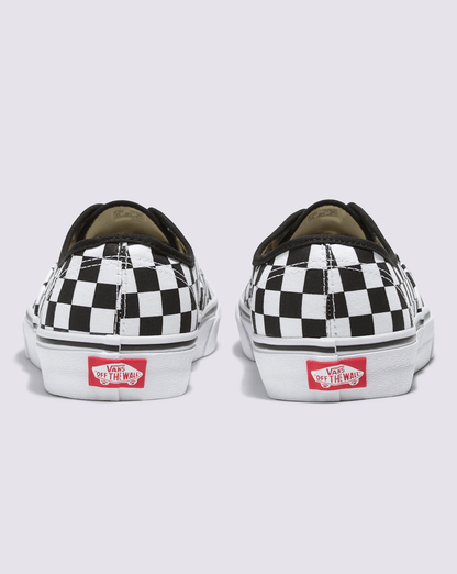 Vans Customs Authentic Checkerboard Wide Shoe in Customs