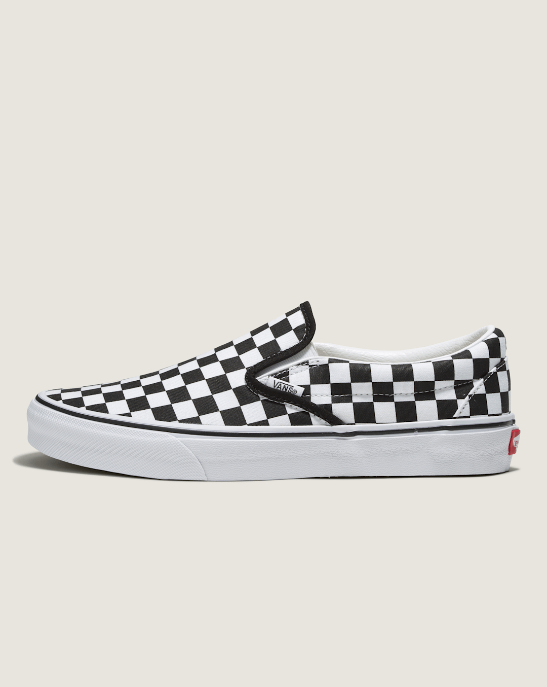 Vans Customs Classic Slip-On Checkerboard Wide Shoe in Customs