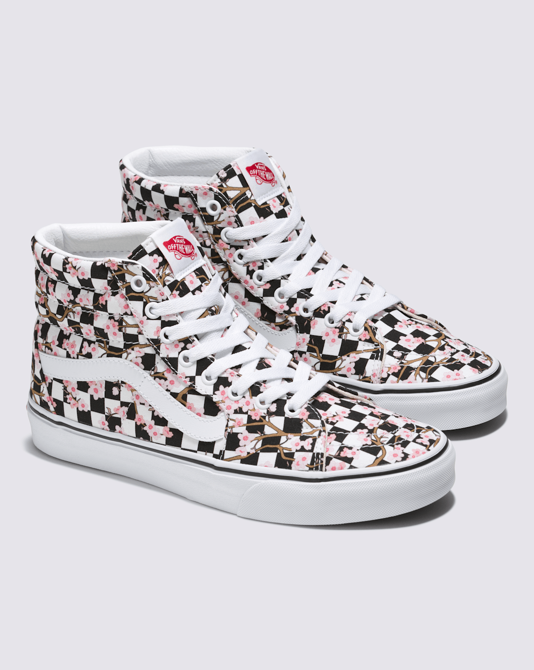 Vans Customs Sk8-Hi Checkerboard Shoe in Customs