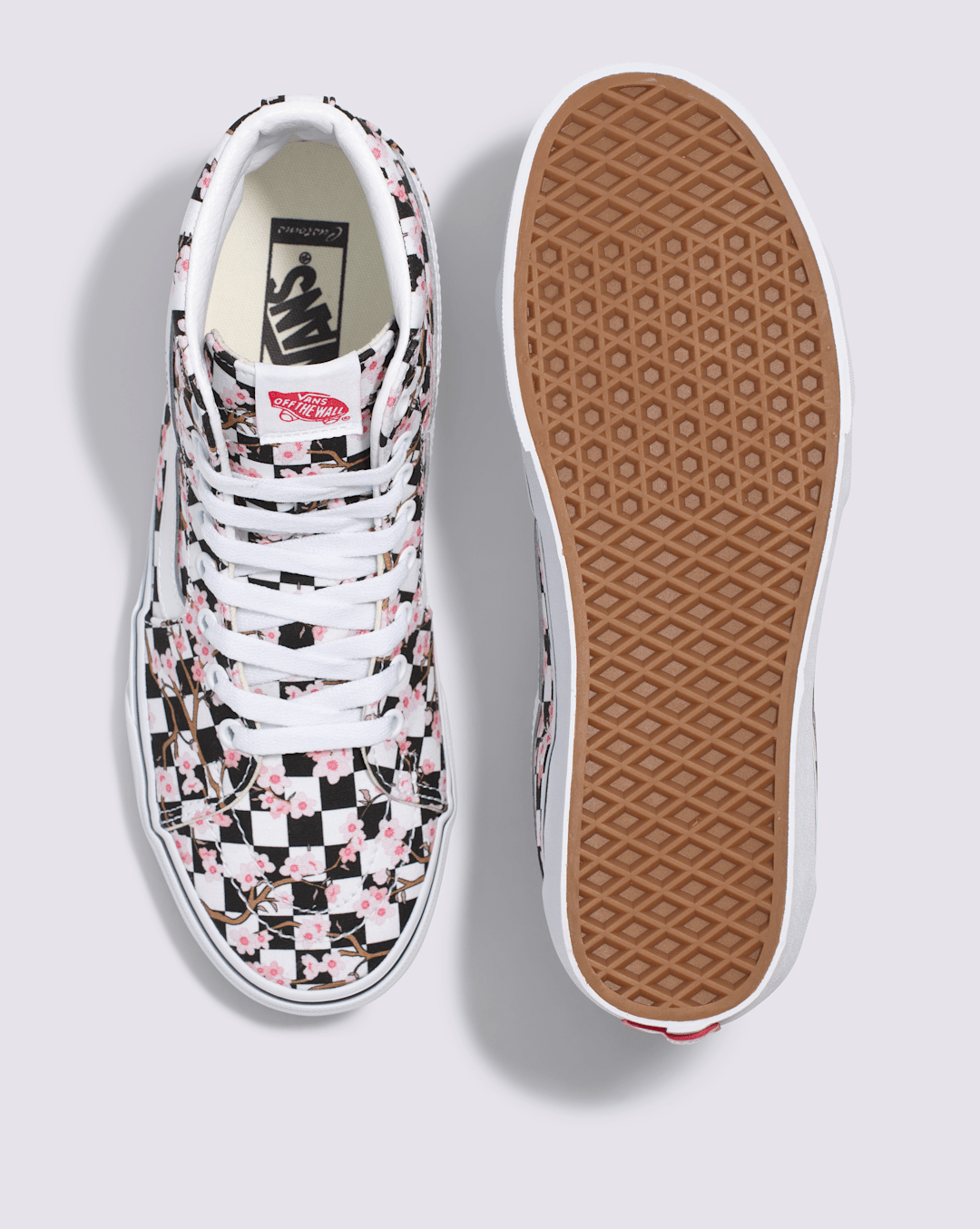 Vans Customs Sk8-Hi Checkerboard Shoe in Customs