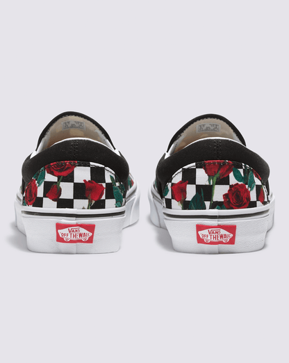 Vans Customs Classic Slip-On Checkerboard Shoe in Customs