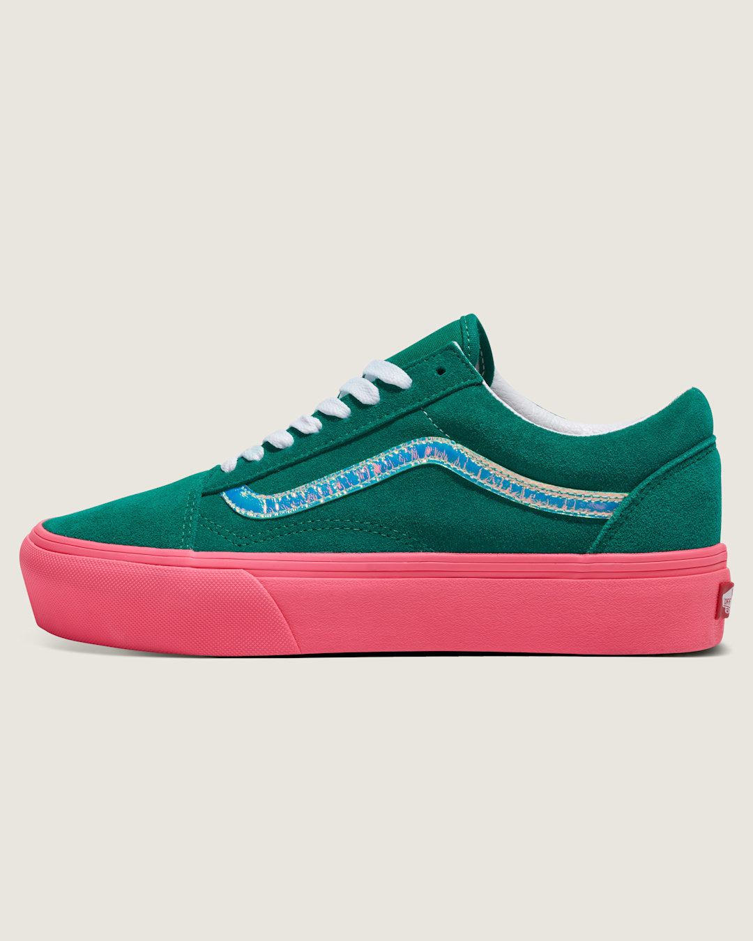 Vans Customs Old Skool Platform Suede Shoe in Customs