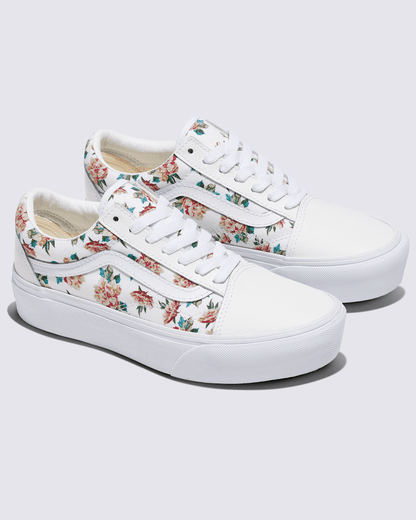 Vans Customs Old Skool Platform Shoe in Customs