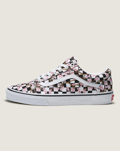 Vans Customs Old Skool Checkerboard Shoe in Customs