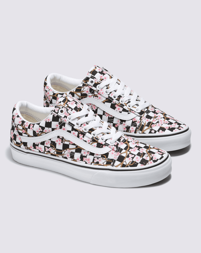 Vans Customs Old Skool Checkerboard Shoe in Customs