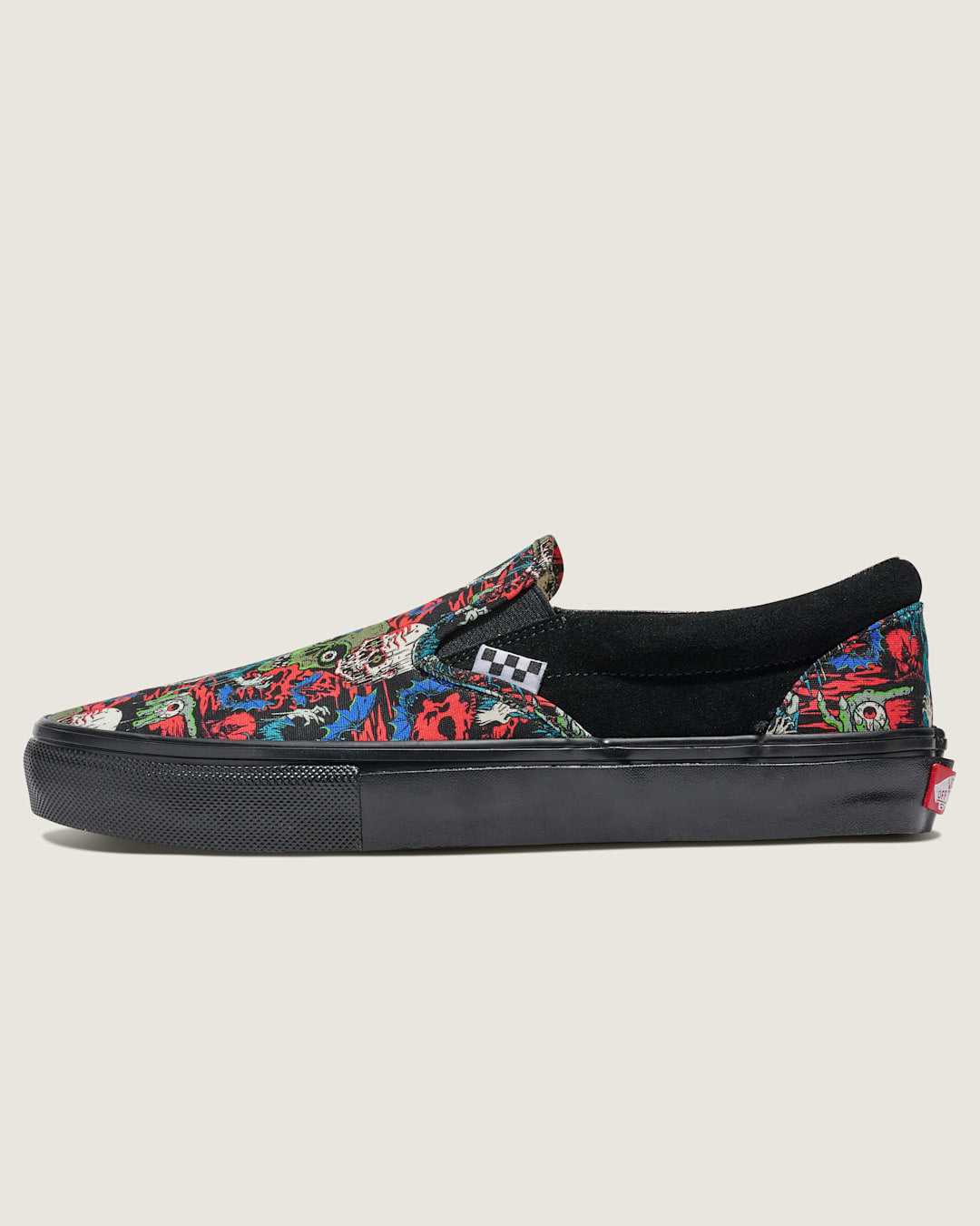 Vans Customs Skate Slip-On Halloween Shoe in Customs
