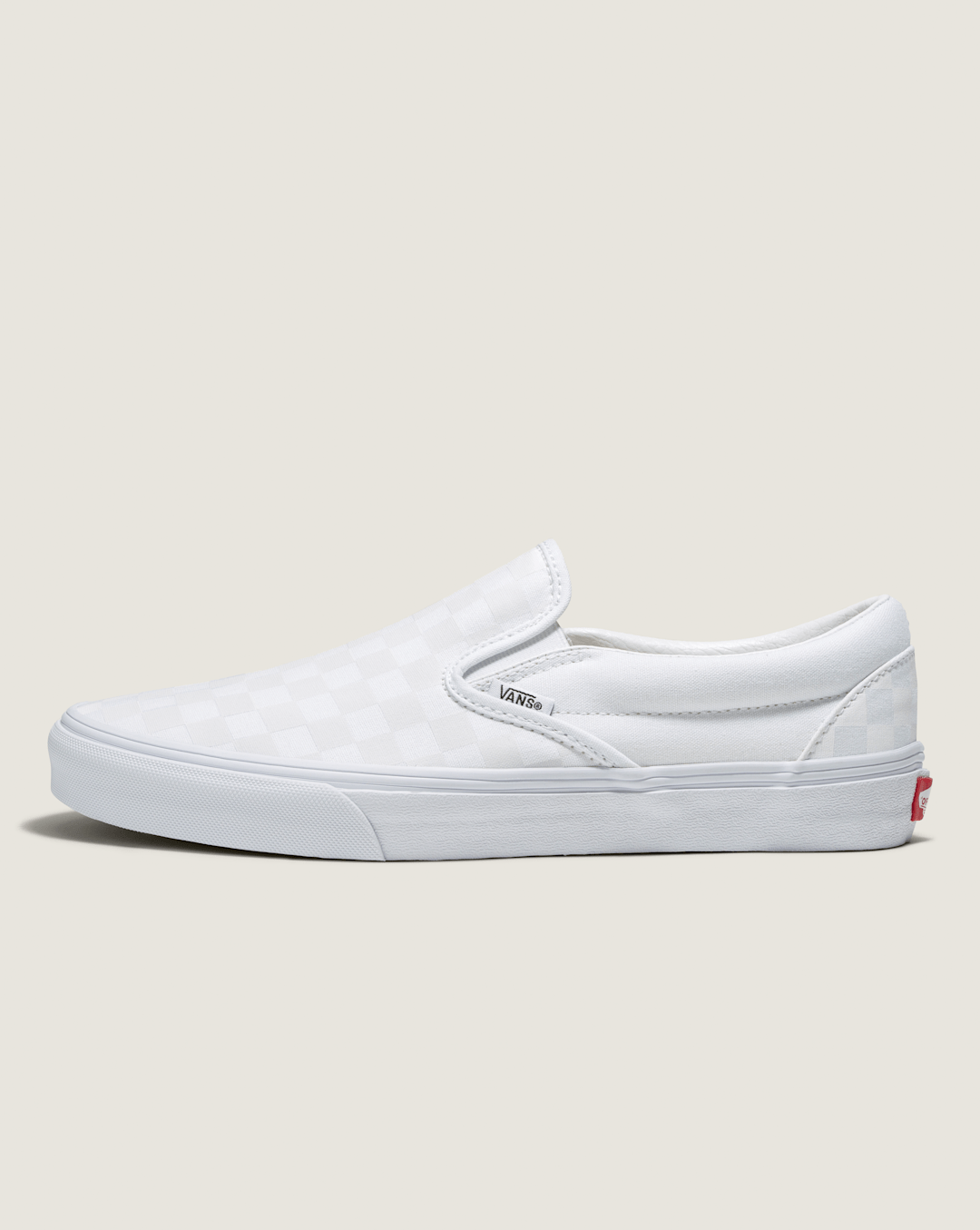 Vans Customs Classic Slip-On Checkerboard Wide Shoe in Customs