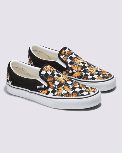 Vans Customs Classic Slip-On Checkerboard Shoe in Customs