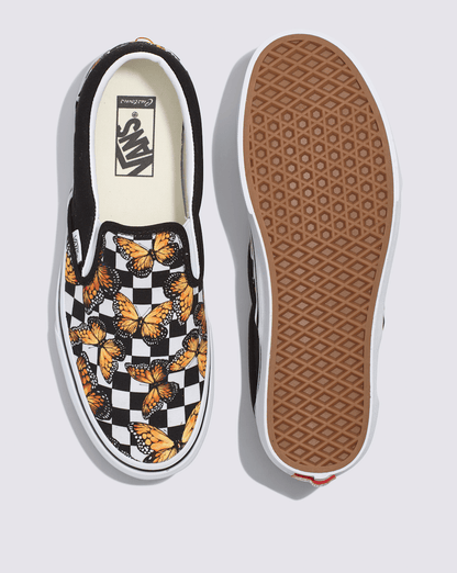 Vans Customs Classic Slip-On Checkerboard Shoe in Customs