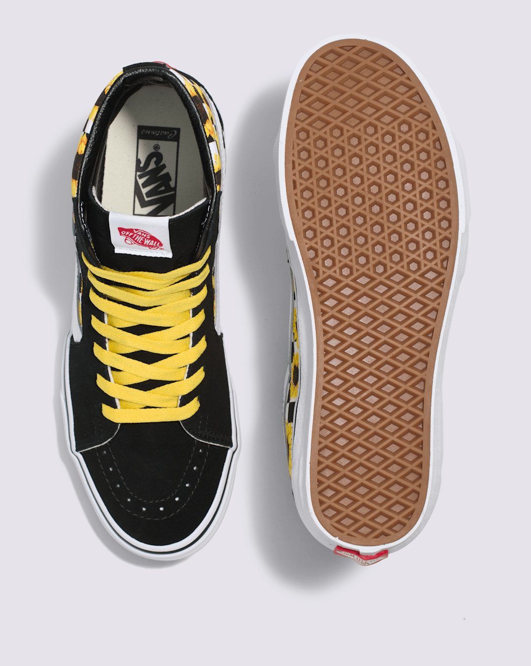 Vans Customs Sk8-Hi Checkerboard Shoe in Customs