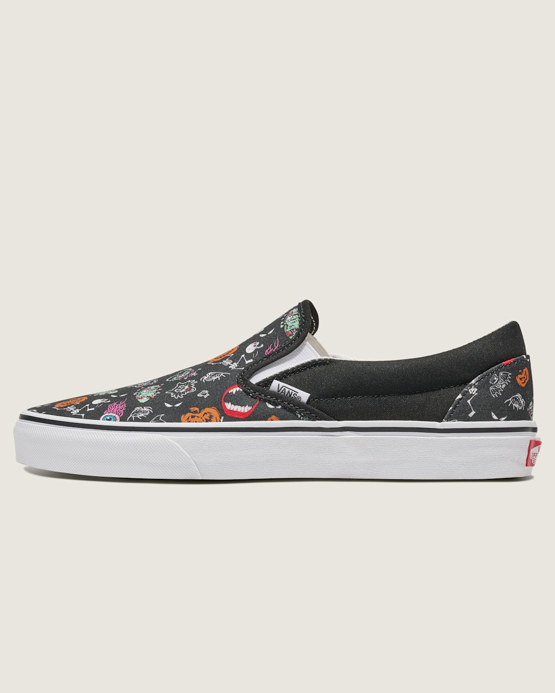 Vans Customs Classic Slip-On Halloween Shoe in Customs