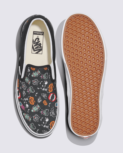 Vans Customs Classic Slip-On Halloween Shoe in Customs