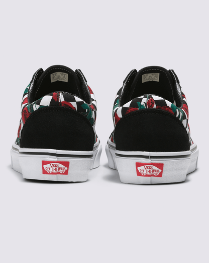 Vans Customs Old Skool Checkerboard Shoe in Customs