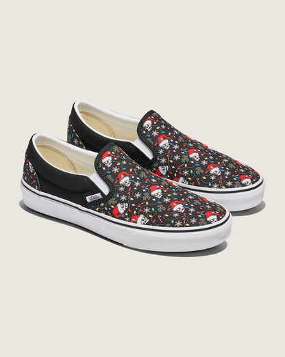 Vans Customs Classic Slip-On Holiday Shoe in Customs