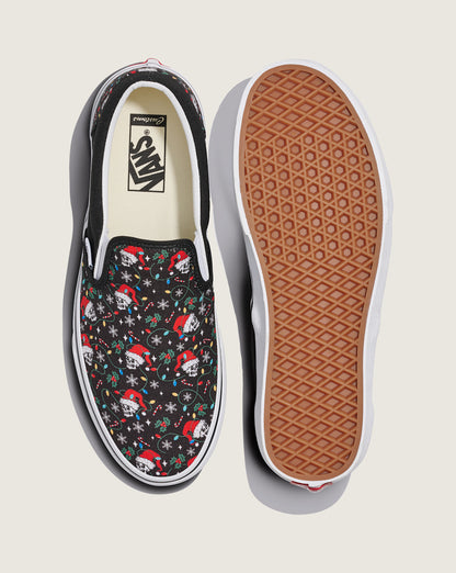 Vans Customs Classic Slip-On Holiday Shoe in Customs