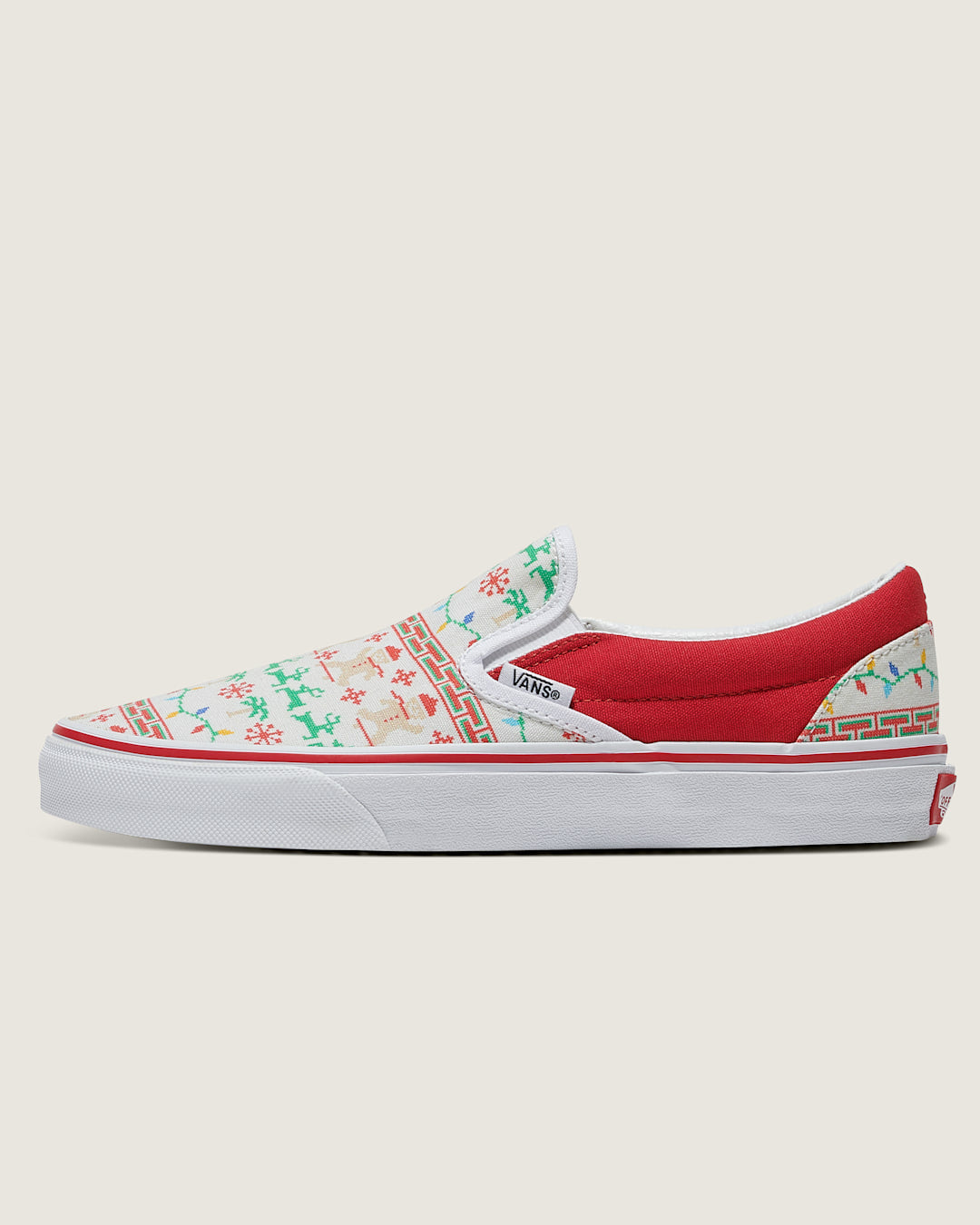 Vans Customs Classic Slip-On Holiday Shoe in Customs
