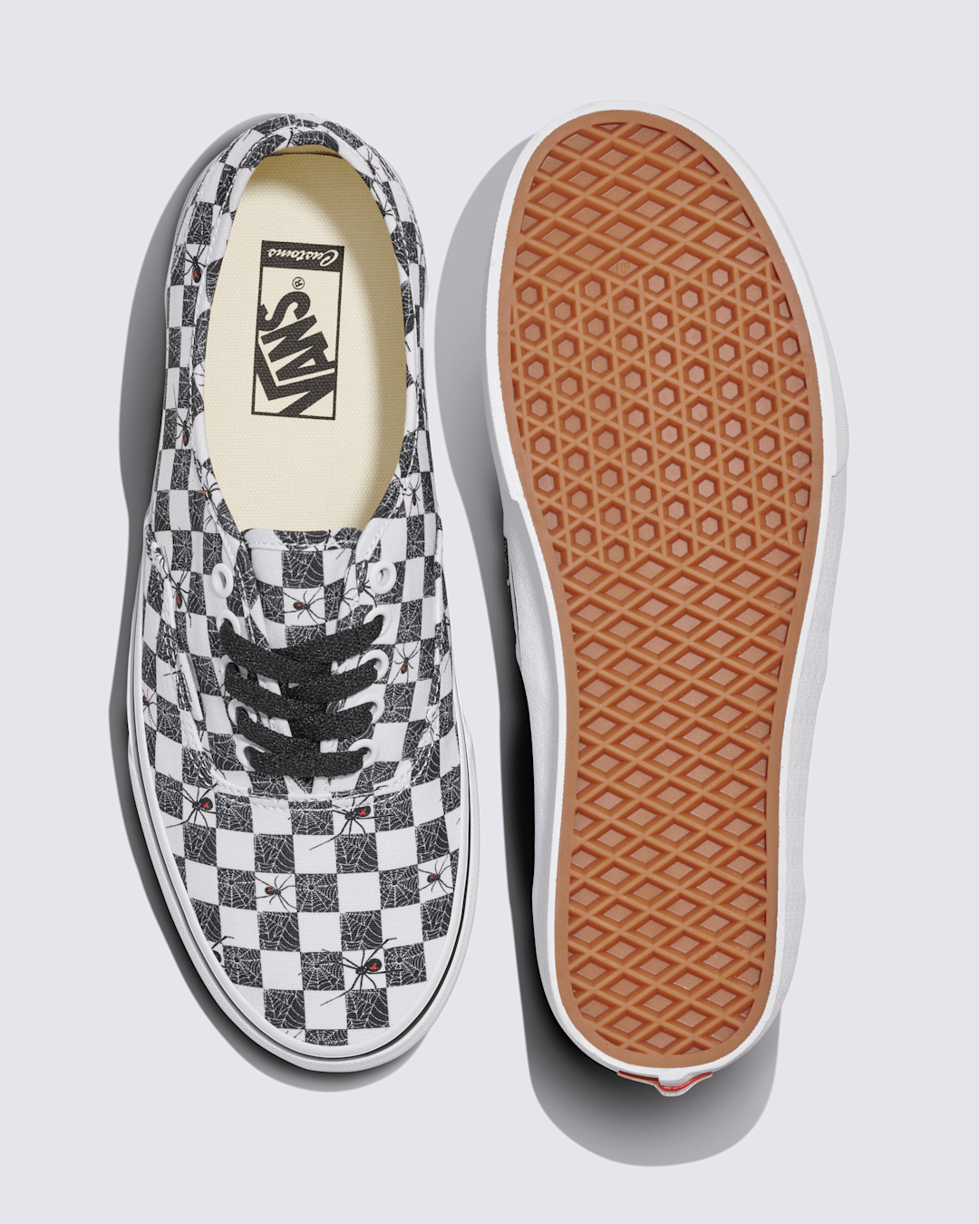 Vans Customs Authentic Halloween Checkerboard Shoe in Customs