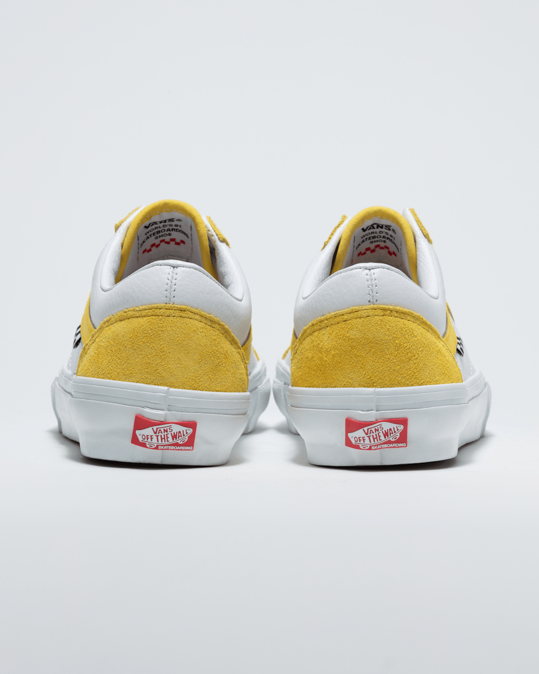 Vans Customs Skate Old Skool Leather Shoe in Customs