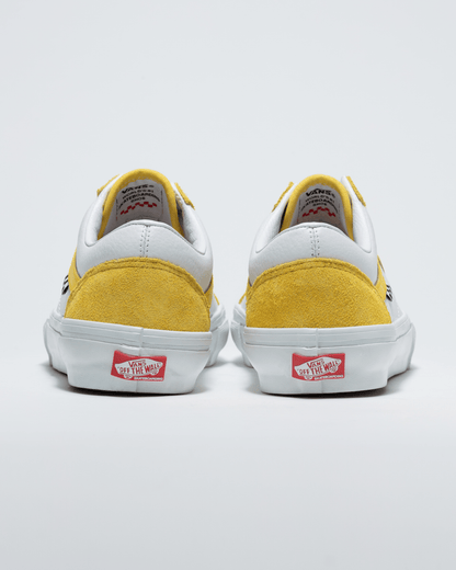 Vans Customs Skate Old Skool Leather Shoe in Customs