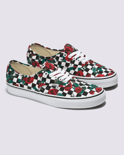 Vans Customs Authentic Checkerboard Shoe in Customs