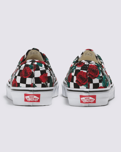 Vans Customs Authentic Checkerboard Shoe in Customs