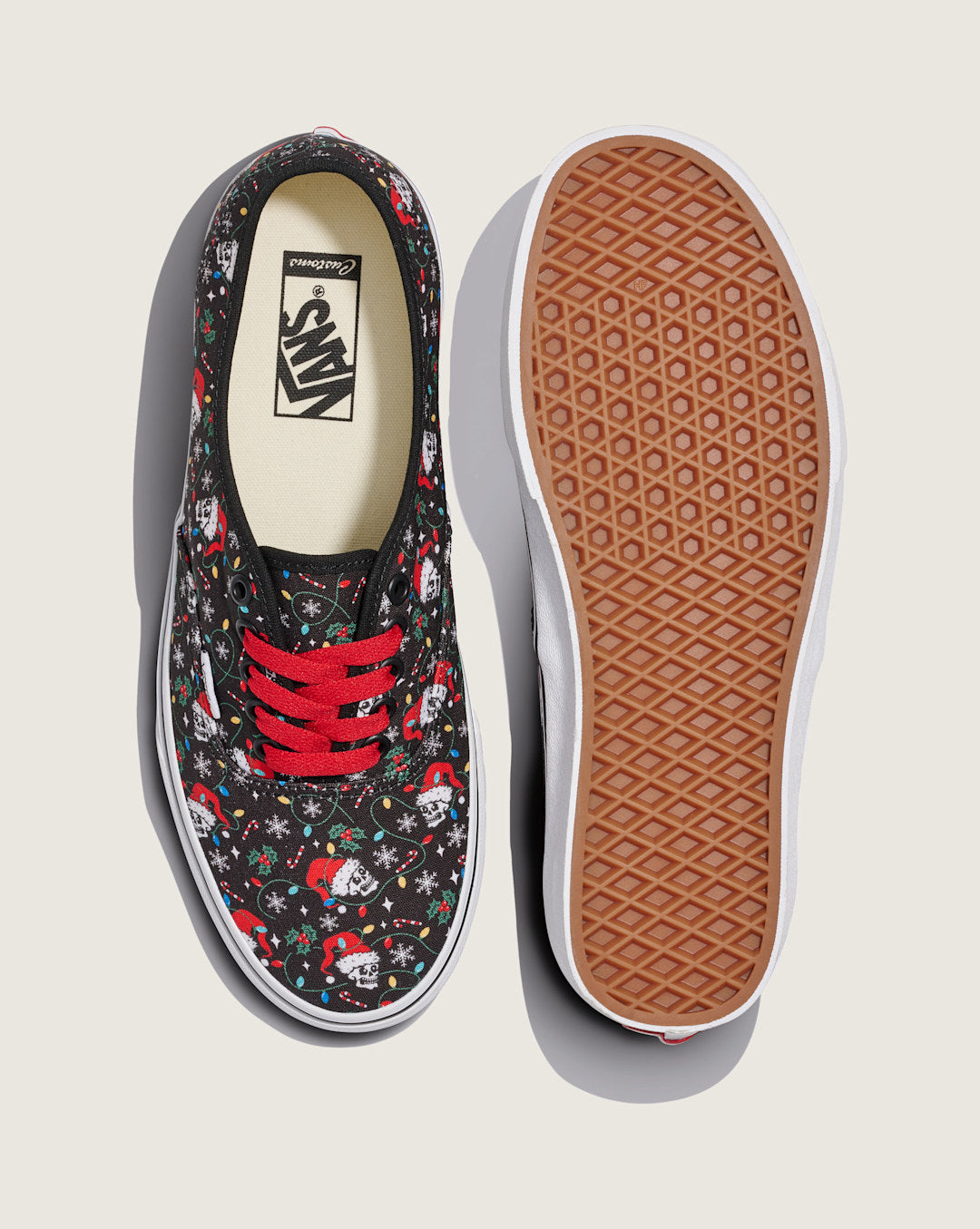 Vans Customs Authentic Holiday Shoe in Customs