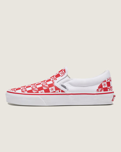 Vans Customs Classic Slip-On Holiday Shoe in Customs