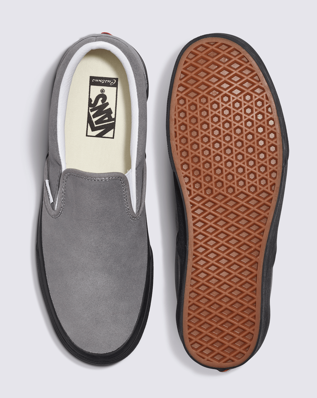 Vans Customs Classic Slip-On Suede Shoe in Customs