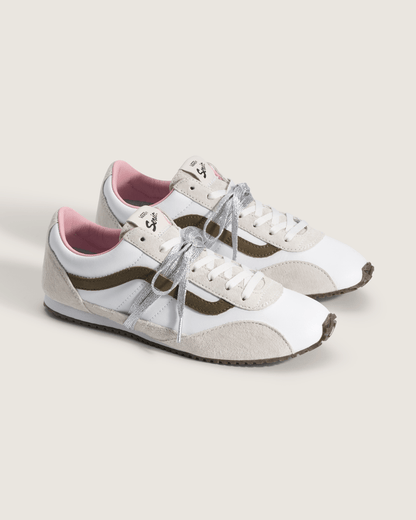 Vans Premium Super Lowpro Trainer in White