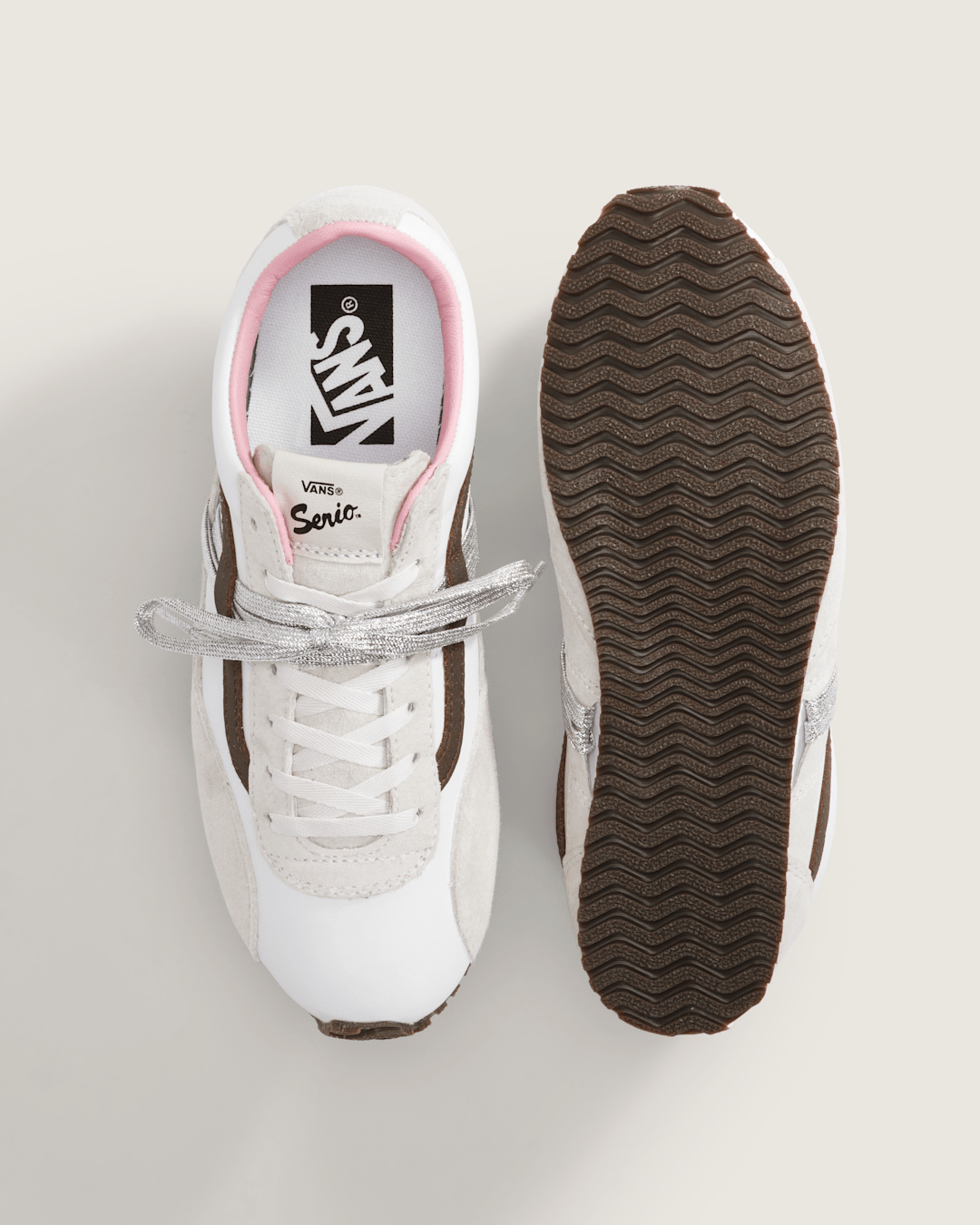 Vans Premium Super Lowpro Trainer in White