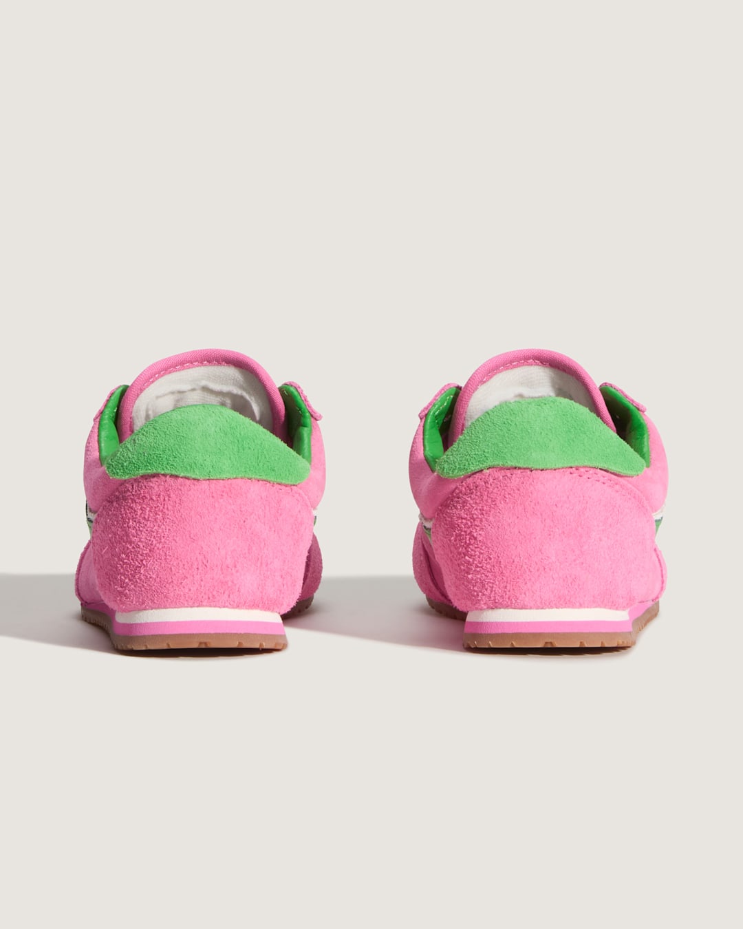Vans Super Lowpro Shoe in Fizz Pink / Bright Green