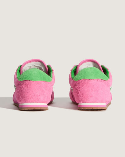 Vans Super Lowpro Shoe in Fizz Pink / Bright Green