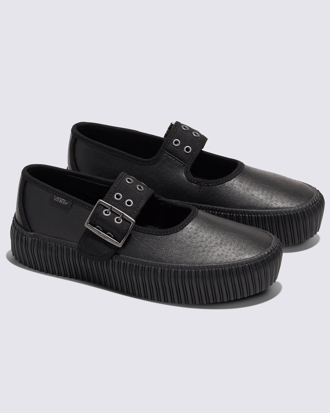 Vans Mary Jane Creeper Platform Shoe in Black